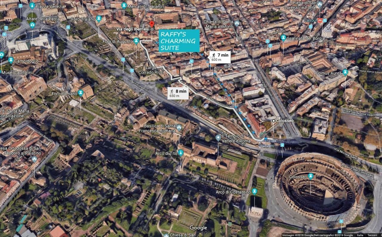 Roma Center Fori Imperiali Raffy'S Charming Suite Exterior foto